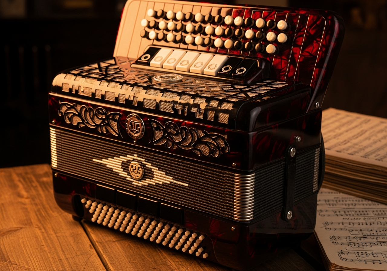 Баян крупным планом